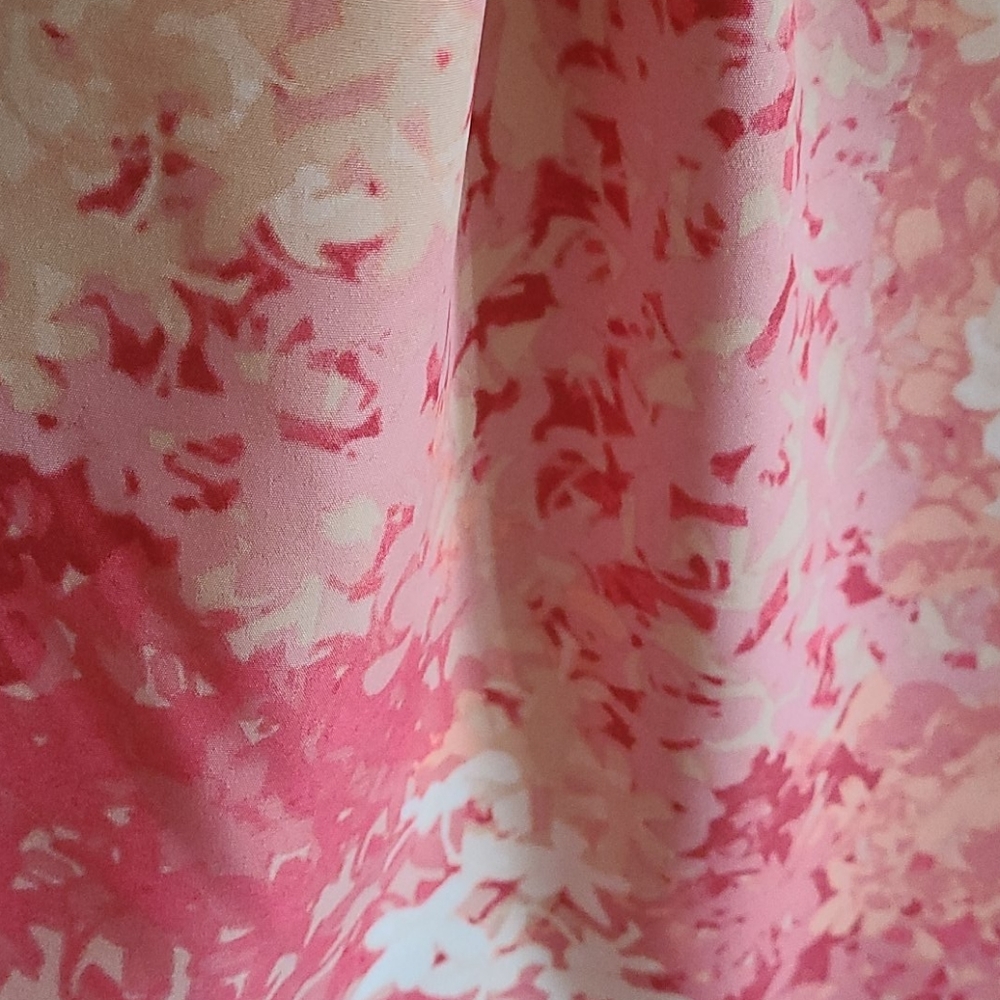 Beautiful pink/creme/peach Loft dress in excellent condition! - Picture 4 of 15